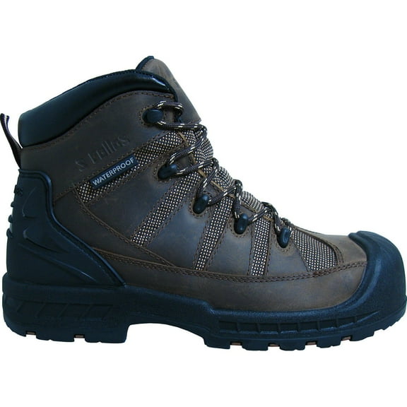 S Fellas by Genuine Grip Trekker Men's 6 inch Composite Toe Puncture Resistant Waterproof Work Hiker Size 11.5(M)