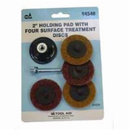 S & G Tool Aid 2 in. Holding Pad with 4 Discs