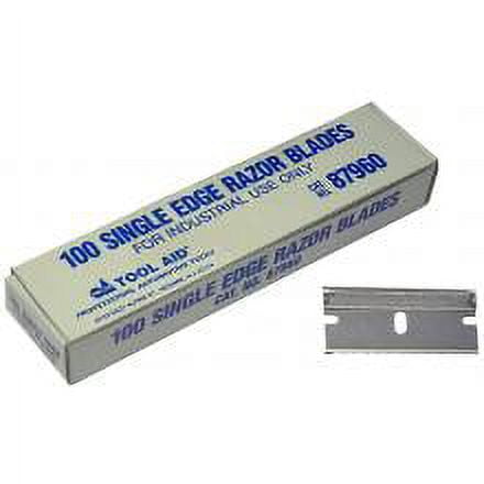 S&G Tool Aid 87960 - 100 Single Edge Razor Blades