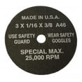 thumbnail image 1 of S & G Tool Aid  Cutoff Wheels - X - 100-Pk, 1 of 1