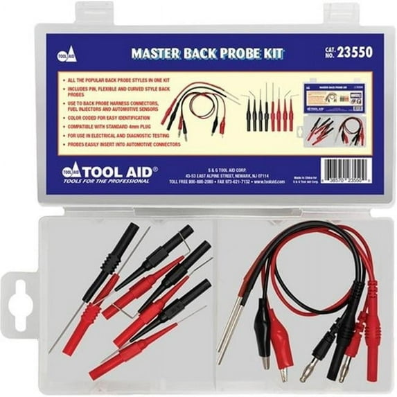 S & G Tool Aid SG23550 Master Back Probe Kit