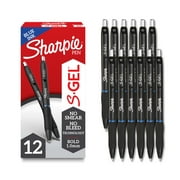 Sharpie S-Gel, Gel Pens, Bold Point (1.0mm), Blue Ink Gel Pen, 12 Count