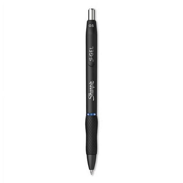 S-Gel High-Performance Gel Pen, Retractable, Fine 0.5 mm, Blue Ink, Black Barrel, 4/Pack S-Gel High-Performance Gel Pen, Retractable, Fine 0.5 mm, Blue Ink, Black Barrel, 4/Pack