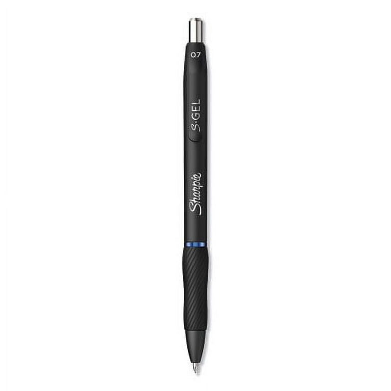 S-Gel High-Performance Gel Pen, Retractable, Medium 0.7 mm, Assorted Ink Colors, Black Barrel, Dozen S-Gel High-Performance Gel Pen, Retractable, Medium 0.7 mm, Assorted Ink Colors, Black Barrel, Dozen