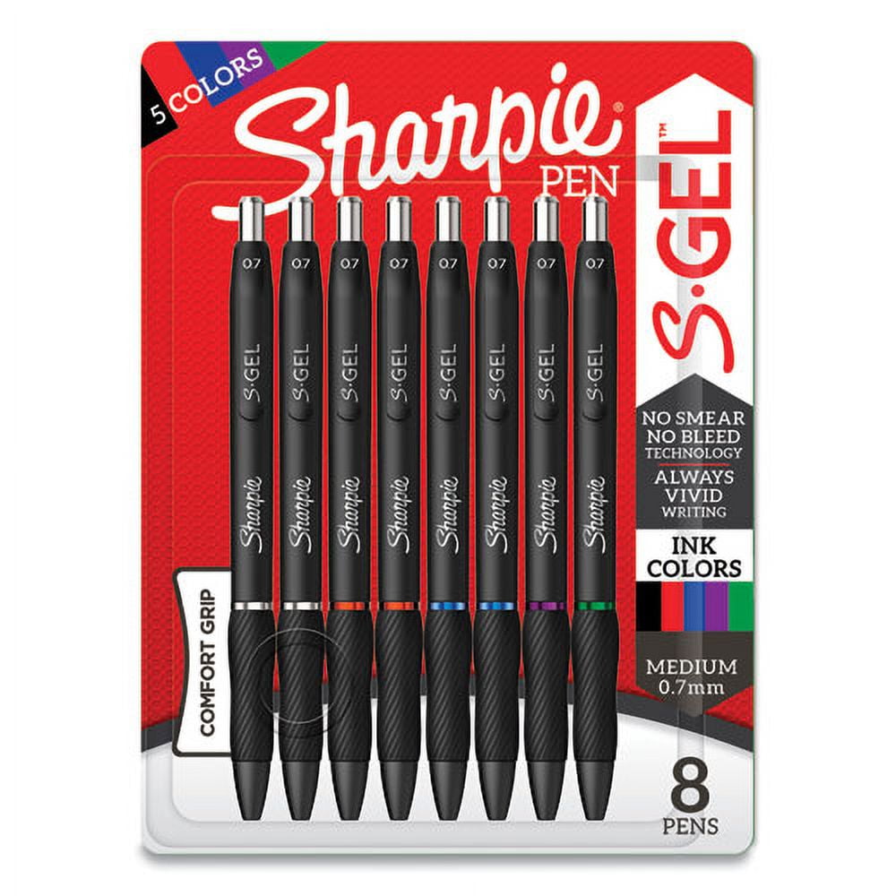Sharpie® S-Gel Pen - Black Barrel - 24-Hour Production, WI-21021B-24HR -  MARCO Promos