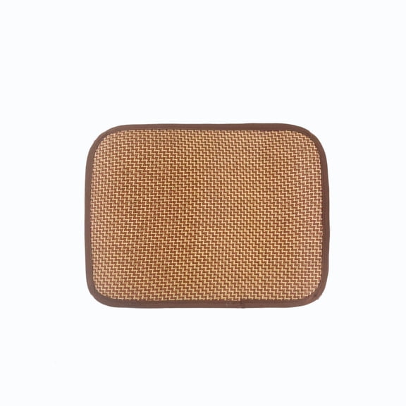 S Grass Woven Seat Pad Natural Rattan Chill Mat For Summer Chair Stool Sofa Office, Wicker