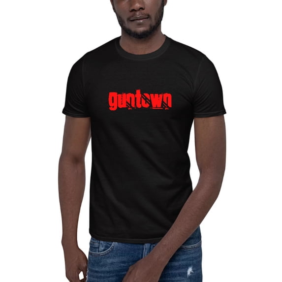 S Guntown Cali Style Short Sleeve Cotton T-Shirt By Undefined Gifts