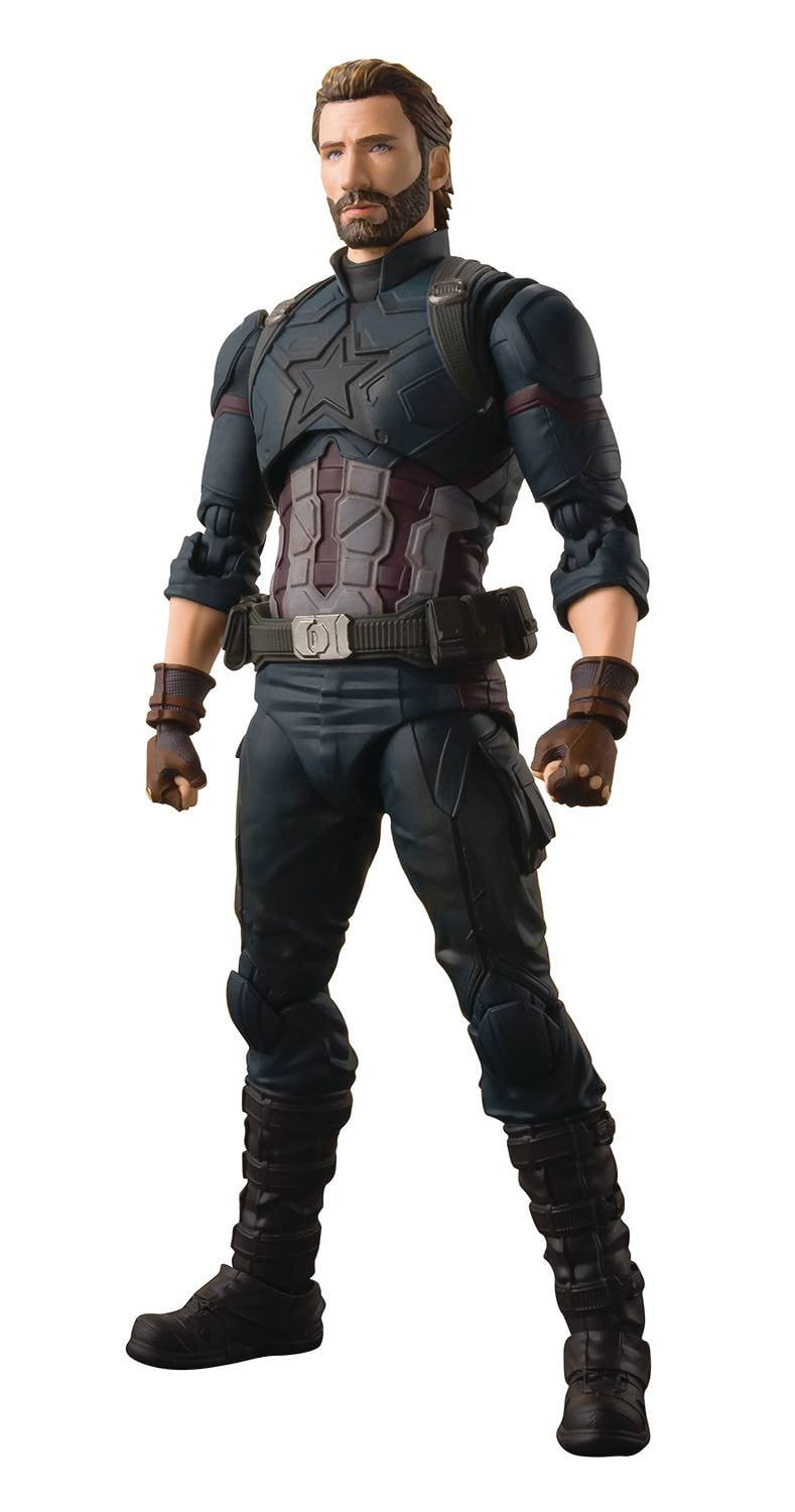 S.H. Figuarts Avengers Infinity War Captain America & Tamashii Effect Explosion Action Figure