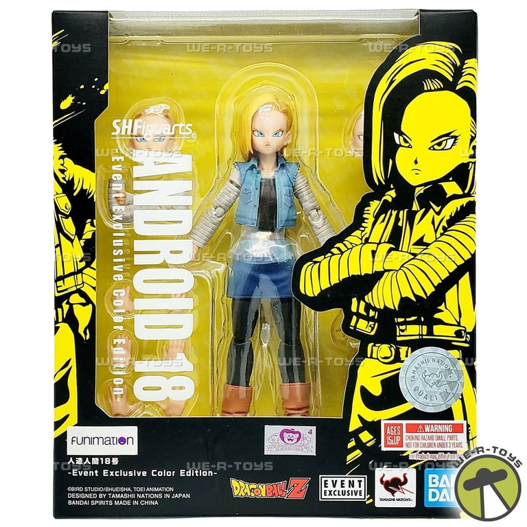 S.H. Figuarts Dragon Ball Z Android 18 Event Exclusive Color