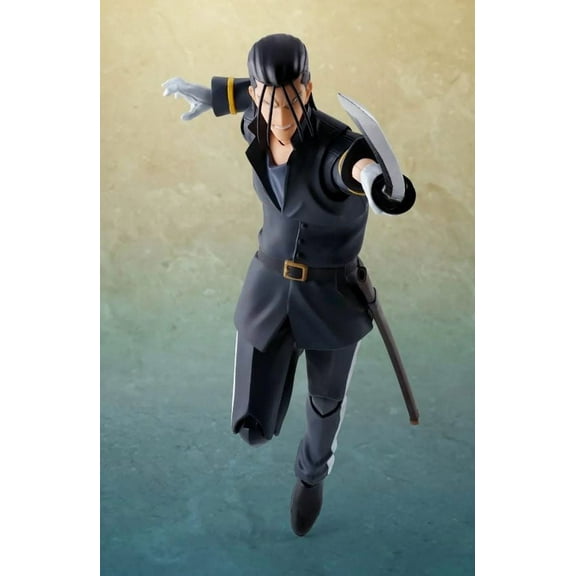 Bandai Rurouni Kenshin: Meiji Swordsman Romantic Story S.H.Figuarts Hajime Saito Action Figure