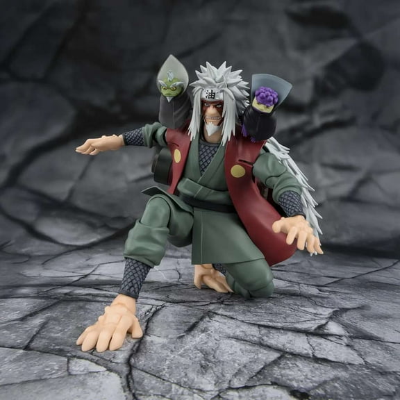 Naruto S.H.Figuarts Jiraiya -Hidden Leaf Heroic Master Sage- Collectable Figure [Sage Mode Set]