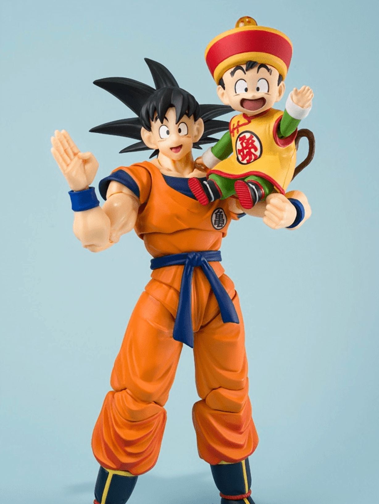 S.H. Figuarts Son Goku & Son Gohan -Kid & Kintoun Set