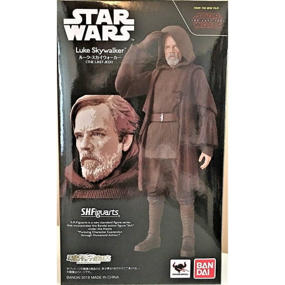 S.H. Figuarts Star Wars The Last Jedi Luke Skywalker Action Figure