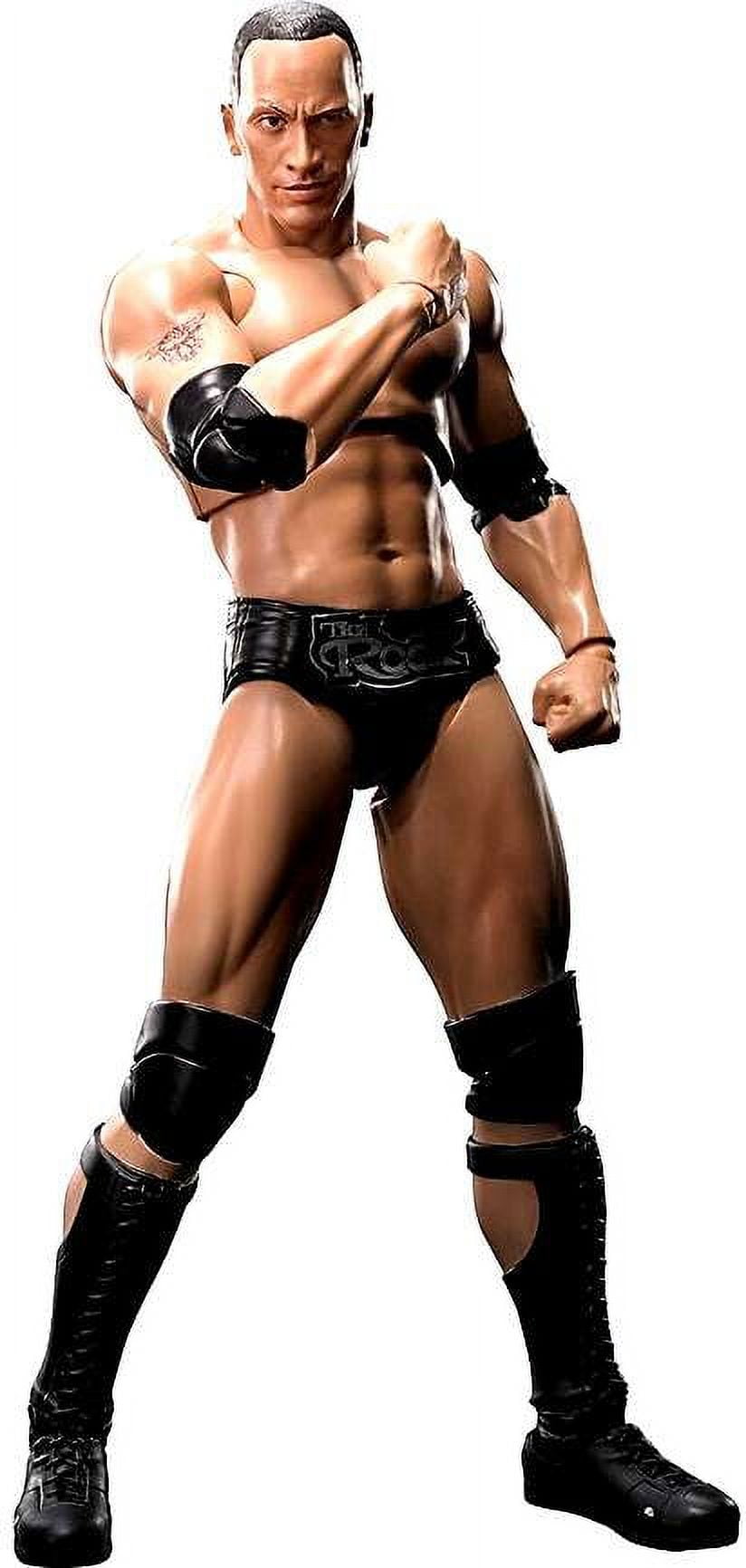 S.H.Figuarts WWE Wrestling The Rock Action Figures - Walmart.com