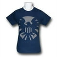 thumbnail image 1 of S.H.I.E.L.D. Symbol Blue 30 Single T-Shirt-Men's Small, 1 of 2