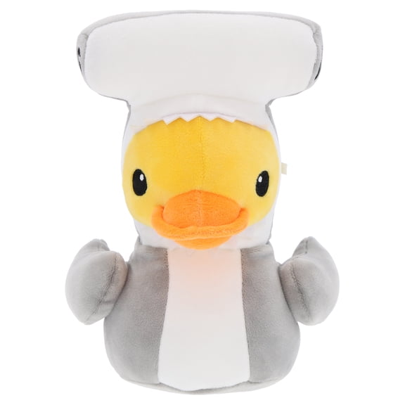 Small Hammerhead Shark Duck Plush, Gray and Yellow, Summer by Way To Celebrate