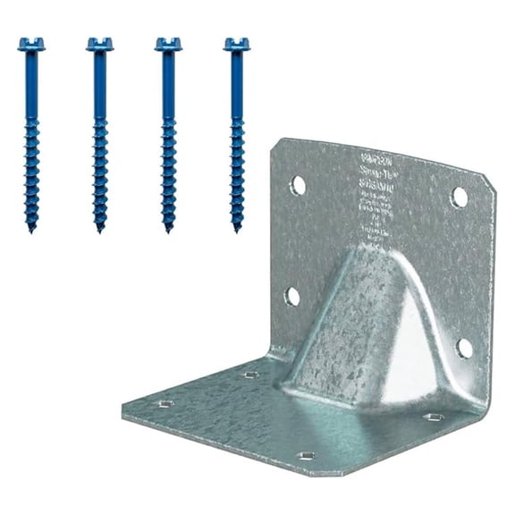 S/HGAM10KT S/HGAM Gusset Angle for Masonry with Screws (10-Qty)