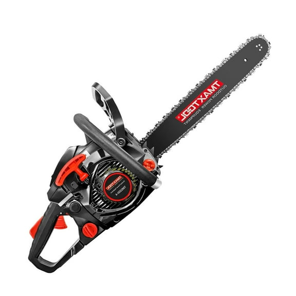 S-HOME 62CC Gas Chainsaw With Ergonomic Handle And 20 Inch Guide Plate Perfect For Pruning And Sawmill Operations