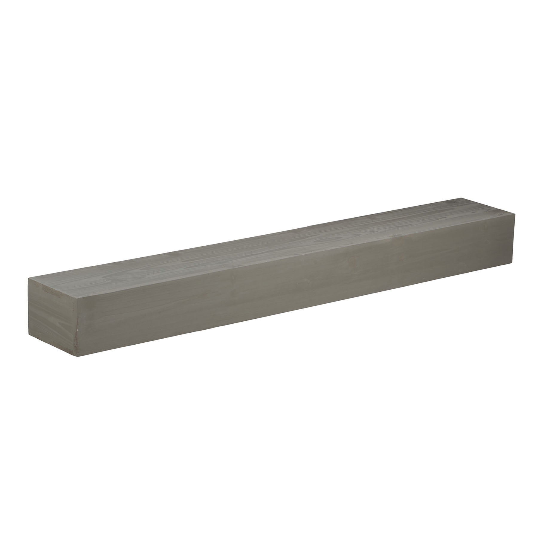 S-HOME 72" Solid Fir Wood Fireplace Mantel Shelf | Wall-Mounted Floating Shelf for Farmhouse & Modern Home Decor