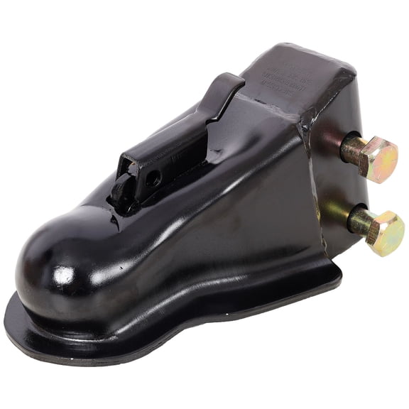 S-HOME Adjustable Trailer Coupler, Black 2-5/16 Inch Towing Hitch 8000 lbs Steel, Reliable for Boat and RV Trailers