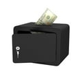 thumbnail image 1 of S-HOME Compact Safe With Key And Password 0.23 Cubic Feet Small Storage Solution For Money And Documents At Home, 1 of 6