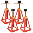 thumbnail image 1 of S-HOME Complete Kit of 4 RV Steel Stabilizer Jacks, Adjustable Height 11 to 17 Inches with Rubber Pads, Lightweight Support for Travel Trailers & Campers, 3300 Lbs Each Load Capacity , Red, 1 of 9
