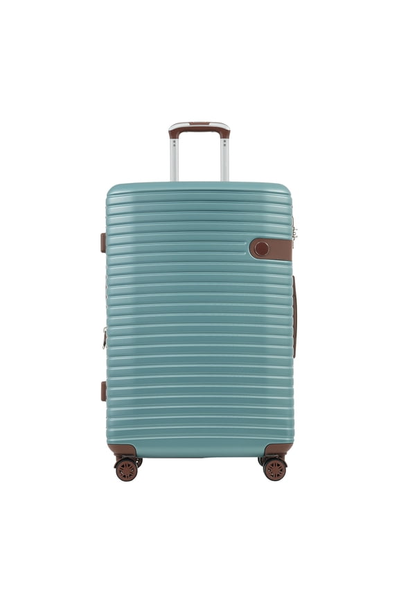 Lightweight 24-Inch Hardshell ABS Luggage in , Expandable Checked Suitcase with Spinner Wheels & TSA Lock