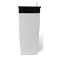 thumbnail image 1 of S-HOME Square Planter 30" High in Faux Rattan Design 1-Pack with Automatic Watering System for Indoor or Outdoor Use, 1 of 11