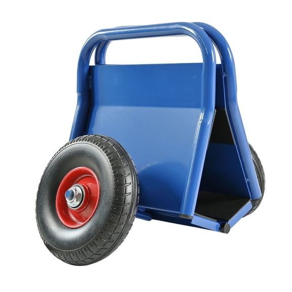 S-HOME Super Weight 1000 LBS Capacity Heavy Duty Panel Dolly with Two Handles and 10 Inch Solid Rubber Tires for Easy Movement,Blue