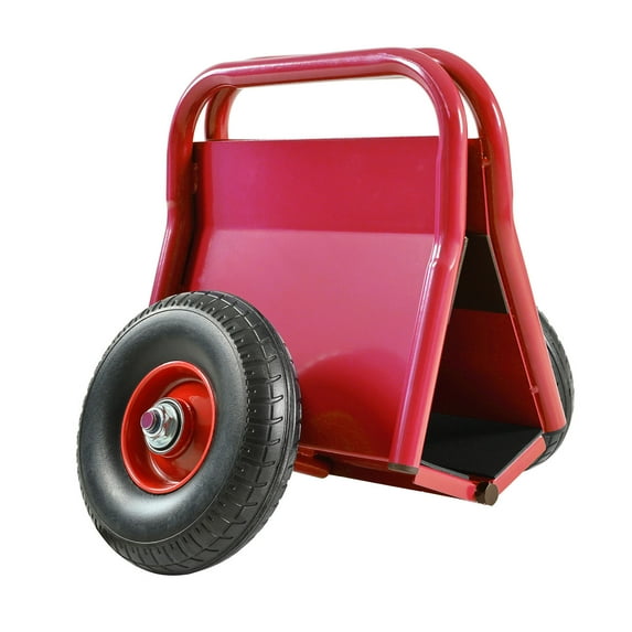 S-HOME Super Weight 1000 LBS Capacity Heavy Duty Panel Dolly with Two Handles and 10 Inch Solid Rubber Tires for Easy Movement