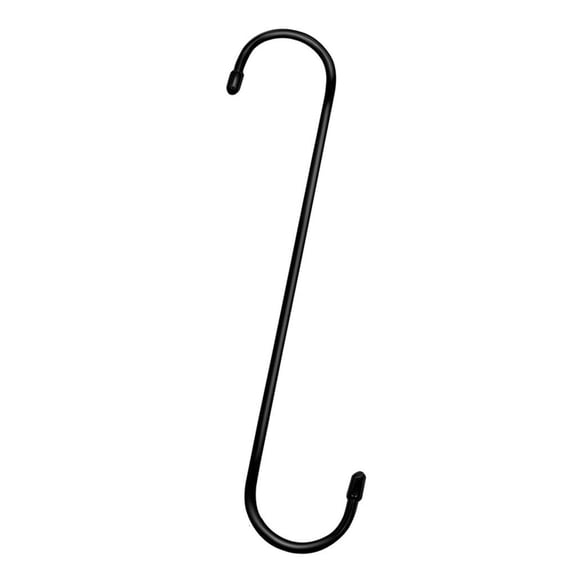S Hanging Hook Heavy Duty S Hanger Metal Kitchen Rack Hooks for Hanging Pan Cups Bags Jeans Towels