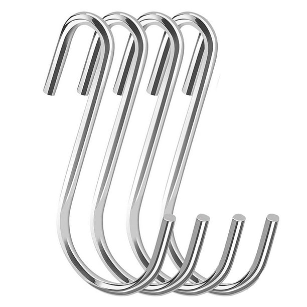 S Hooks for Hanging Clothes, Stainless Steel S Hooks Heavy Duty