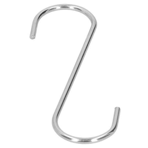 S Hooks for Hanging, Heavy Duty Stainless Steel S Hook Hanger, Bird Feeder Hanger Hook, Pot Rack Hooks, Clothes, Bags, Towels, Cups, Plants Hooks for Kitchen, Bathroom, Garden, Work Shop