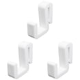 thumbnail image 1 of S Hooks for Hanging on Wire Shelves,S Shaped Hanging Hooks Hangers Snap On,Small Plastic Wire Rack Hook,Multi-purpose Clip-on Hooks for Kitchen Bedroom Office Store,No Drill No Damage to Wall, 1 of 4