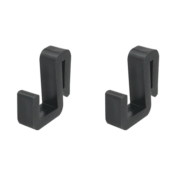S Hooks for Hanging on Wire Shelves,S Shaped Hanging Hooks Hangers Snap On,Small Plastic Wire Rack Hook,Multi-purpose Clip-on Hooks for Kitchen Bedroom Office Store,No Drill No Damage to Wall