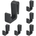 thumbnail image 1 of S Hooks for Hanging on Wire Shelves,S Shaped Hanging Hooks Hangers Snap On,Small Plastic Wire Rack Hook,Multi-purpose Clip-on Hooks for Kitchen Bedroom Office Store,No Drill No Damage to Wall, 1 of 4