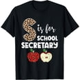 thumbnail image 1 of S Is For School Secretary School Administrator Assistant T-Shirt Black Large, 1 of 4