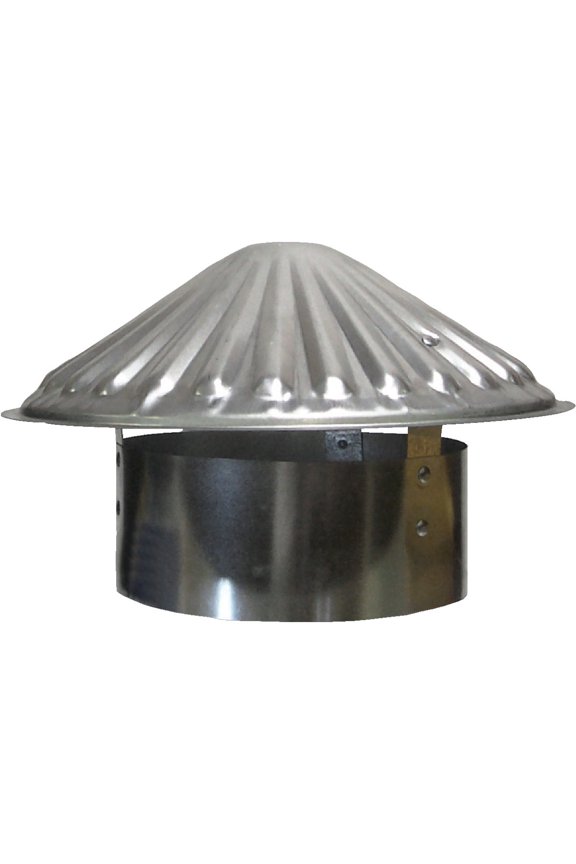 S & K Galvanized Steel 7 In. x 11 In. Vent Pipe Cap D-287