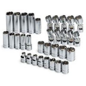 S-K HAND TOOL LLC SET SKT 3/8DR 6PT ST & DP & FLEX 33 PC