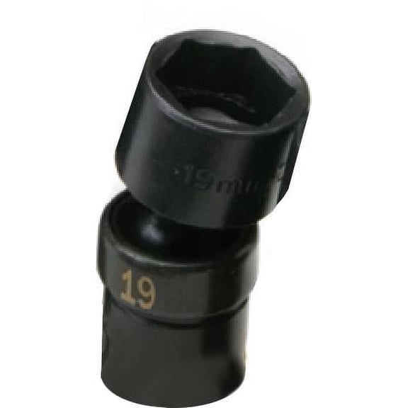 S-K HAND TOOL LLC SKT IM 3/8" DR SWIV 19MM