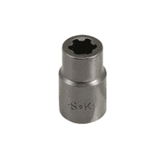 S K Hand Tools External Torx Plus Socket 1/4 Drive E7