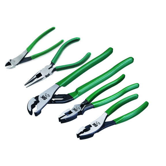 S K Hand Tools Set Pliers General 5pc