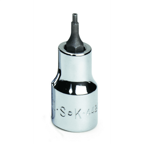 S K Hand Tools Skt Bit Chrm 3/8dr 3/32 Tmprpf