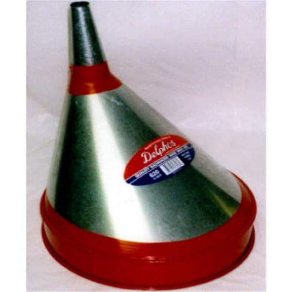 S & K Products 620 8.75 in. Off Set Galvanized Funnel