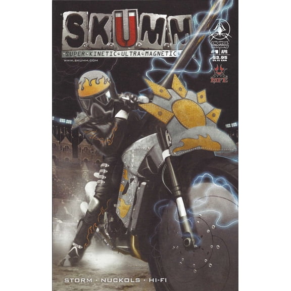 S.K.U.M.M. #1B VF ; Digital Webbing Comic Book