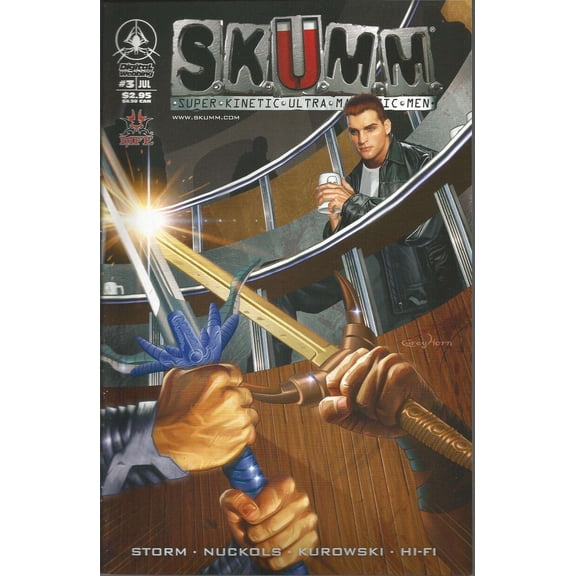 S.K.U.M.M. #3B VF ; Digital Webbing Comic Book