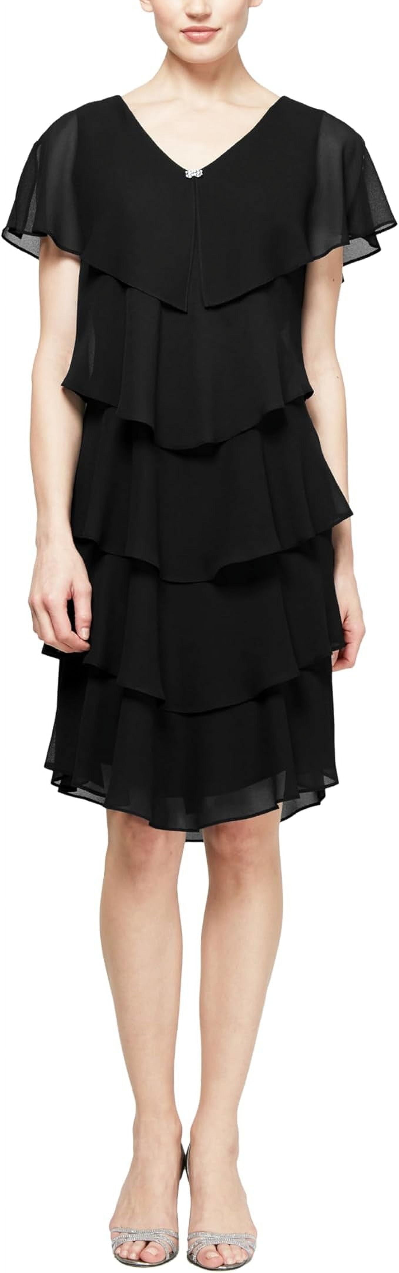 SL Fashions Womens Dresses in Womens Clothing | Black - Walmart.com