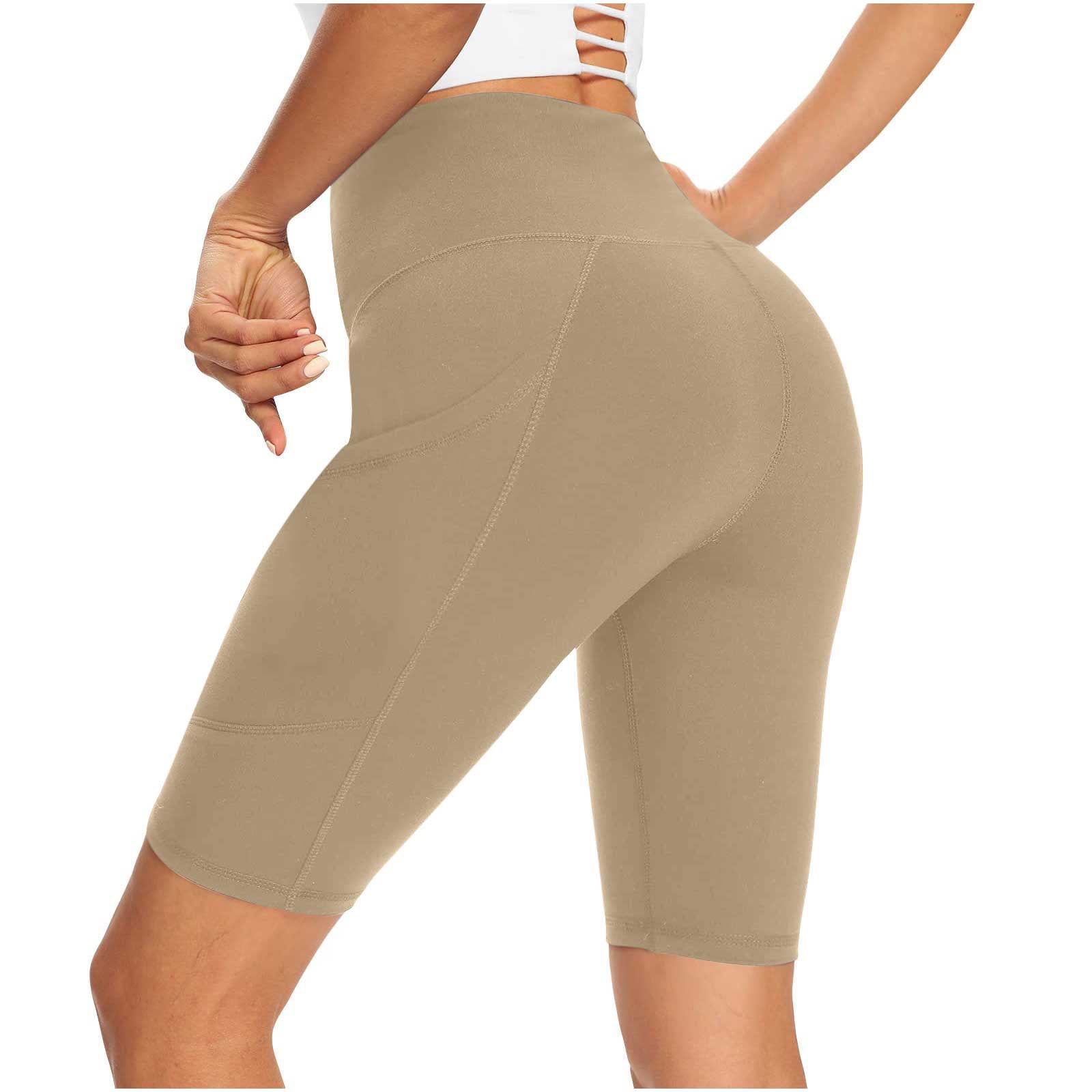 S LUKKC LUKKC Biker Shorts For Women High Waisted Summer Fitness