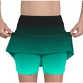 thumbnail image 1 of S LUKKC LUKKC Athletic Shorts for Kid Girls Elastic Waist Casual Leggings Lightweight Active Shorts Running Workout Shorts with Lined Underpants Skirts Hiking Gym Outdoors Summer Clothes, 1 of 6
