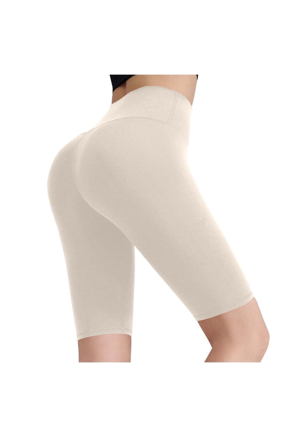 Biker Shorts for Women High Waisted Breathable Hip Lifting Tight Fitting Compression Workout Yoga Running Gym Tennis Shorts for Athletic Cheerleading Yoga Shorts Lounge Shorts